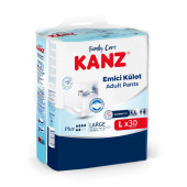 KANZ YETİŞKİN KÜLOT HASTA BEZİ L (LARGE)  30LU - 1