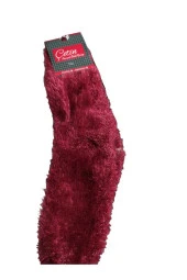 çeyizlik peluş dokuma çorap - 1