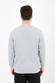 Erkek Baskılı Sweat Yeşil - 11
