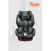 NİONİ TOPFİX GRİ 0-36 OTO KOLTUĞU - 4