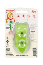 Flipper Diş Fırçası Kabı Yeşil Baykuş - 5
