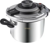 Emsan Vera Düdüklü Tencere 4 Litre Siyah thumbnail 3