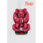 NİONİ TOPFİX BORDO 0-36 OTO KOLTUĞU - 4