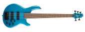 CORT C5 DELUXE CBL BAS GİTAR, 5 TELLİ, ŞEKER MAVİSİ thumbnail 1