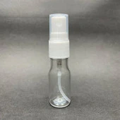 10 cc Pet Şişe - Beyaz Spreyli -Spreyli Tester  Şişesi - 10 ml Plastik Şişe  x 10 Adet thumbnail 1