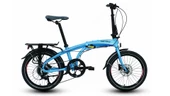 Carraro Flexı 108 8 Vites Full Shimano Hidrolik disk fren  Katlanır Bisiklet - MAVİ bukelamun - 1
