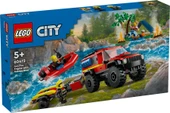 LEGO-60412 City 4x4 Kurtarma Botlu İtfaiye Kamyonu thumbnail 2