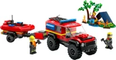 LEGO-60412 City 4x4 Kurtarma Botlu İtfaiye Kamyonu thumbnail 3