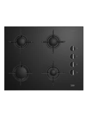 Beko BOCD T 6510 ES Siyah Cam Ankastre Ocak - 1