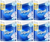 Selpak Kağıt Havlu (3 Katlı) Dev Rulo (6 Lı Set) - 1