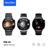 Haino Teko RW34 Watch 4 Amoled Ekran Android İos HarmonyOs Uyumlu Akıllı Saat Siyah - 4
