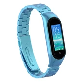 Xiaomi Mi Band 5 Mi Band 6 Uyumlu Çelik Steel Kordon Kayış - 11