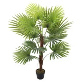 Nettenevime Yapay Ağaç Palmiye Ağacı 155cm Fanpalm Ağacı 12 Yaprak thumbnail 1