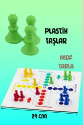 Kızma Birader Oyunu Akıl Hafıza Mantık Beceri Eğitici Zeka Strateji Oyunu Ludo Kutu Oyunu - 4