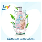Uni Baby Bebek Kolay Tarama Saç ve Vücut Şampuanı 700ML (Pompalı) (12 Li Set) thumbnail 10