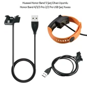 Honor Band 2 3 4 5 Pro Saat Usb Şarj Cihazı Kablosu - 5