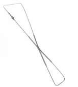 1,5 mm Suyolu Gümüş Şahmeran Bileklik - 2