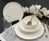 Roy King Gold Slender 24 Parça Yemek Takımı DSN 045 - 1