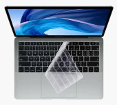 MacBook Air 13inç A1932 Uyumlu Silikon Klavye Koruyucu - 8
