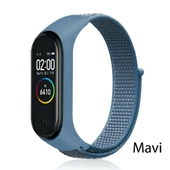 Xiaomi Mi Band 5 Mi Band 6 Mi Band 7 Loop Örgü Spor Kordon Kayış - 2