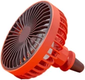 Araç Oto Havalandırma Taşınabilir 3 Kademe Işıklı Fan Vantilatör F829 - 6