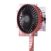 Araç Oto Havalandırma Taşınabilir 3 Kademe Işıklı Fan Vantilatör F829 - 9