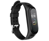 Xiaomi Mi Band 5 6 7 Uyumlu Delikli Spor Silikon Kordon Kayış - 8