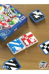 Shape İt Up Desen Tasarım Görsel Beceri Geliştirici Eğitici Oyuncak - 1