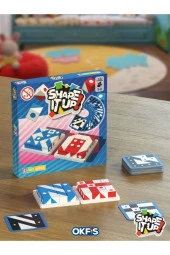 Shape İt Up Desen Tasarım Görsel Beceri Geliştirici Eğitici Oyuncak - 4