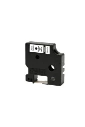 Dymo D1 Uyumlu Etiket Plastik Beyaz - 12 mm x 7 mt - 45013 - Eko Paket 5 li - 6