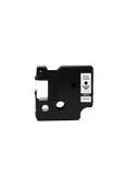 Dymo D1 Muadili Etiket Plastik Şeffaf - 12 mm x 7 mt - 45010 - Eko Paket 5 li - 7