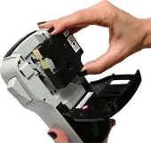 Foogy Dymo D1 Muadili Etiket Plastik Kırmızı - 12 mm x 7 mt - 45017 - Eko Paket 5'li - 4