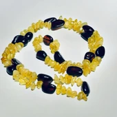 Yetişkin Damla Kehribar Kolye Hcz-Model PKY - 1