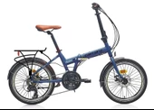 CARRARO FLEXI 121 HD 20 JANT KATLANIR  350H 21-V MAT PETROL-SIYAH-GÖKKUSAGI-KROM-KAHVE- - 1