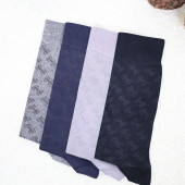 Erkek Bambu Çorap Burun Dikişsiz Soft Yıkamalı Parfümlü Uzun Erkek Çorap - 2