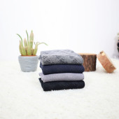 Erkek Bambu Çorap Burun Dikişsiz Soft Yıkamalı Parfümlü Uzun Erkek Çorap - 4