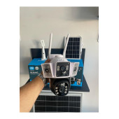 3037- 1080p Full HD Solar Güneş Enerjili Kamera - 4g Güneş Enerjili Sim Kartlı Kamera Smart - 3