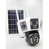 3037- 1080p Full HD Solar Güneş Enerjili Kamera - 4g Güneş Enerjili Sim Kartlı Kamera Smart - 4