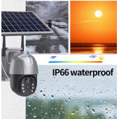Solar Güneş Enerjili 4g 1080p Akıllı Ptx Güvenlik Kamerası Sim Kart Tak / Kullan Imei Kayıtlı - 1