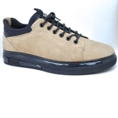 Kum Rengi İç Dış Hakiki Deri Mükemmel Kalıp Yeni Taban Casual - 1