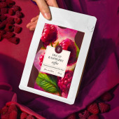 Decaf Raspberry Coffee Kafeinsiz Ahududu Aromalı Çekirdek Kahve 200 Gr - 4
