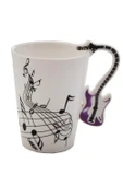 Tekbir Porselen Gitar Figürlü Kupa 200 ml JZ18S025 - 1