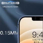iPhone 14 Pro Hidrojel Hayalet Yan Alt Üst Kaplama Koruyucu Film - 3