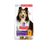 Hill's Adult Sensitive Skin Tavuklu Hassas Yetişkin Köpek Maması 2 KG - 1