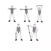 Pilates Egzersiz Direnç Lastiği - 1