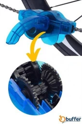 Bisiklet Zincir Dişlisi Koruyucu Pas Sökücü Temizleme Fırçası Aparatı Bakım Seti 4 Parça thumbnail 3