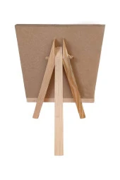 Mini Boyama Seti 6 Farklı Model 15x15cm Kompozit Plaka Mini Şövale Seti - 5
