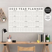 2025 Yıllık Planlayıcı Duvar Takvimi 2025 Takvim - 1