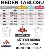 Erkek Büyük Beden 120 Kilo-152 Kilo Arası İçin Uygun Bisiklet Yaka Süprem Düz Tişört Siyah - 5