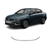 Fiat Egea Sedan-HB Krom Ön Panjur Alt Çıtası (Formlu)  2021-2024 Paslanmaz Çelik - 5